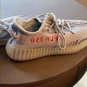 Yeezy 350 grey and white addition